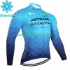 Maillot Cyclisme Hiver Thermal Fleece Astana Qazaqstan 2023